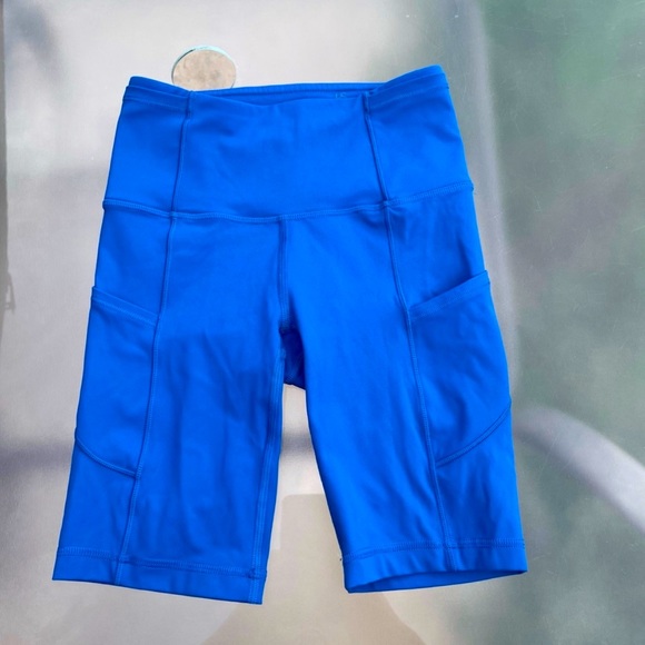 Blue Lululemon Athletic Shorts - Picture 2 of 3